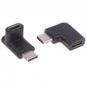 Type C Dişi Erkek 90 Derece Dirsek 2in1 Çevirici Dönüştürücü Adaptör - 2