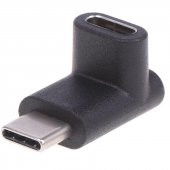 Type C Dişi Erkek 90 Derece Dirsek 2in1 Çevirici Dönüştürücü Adaptör - 4