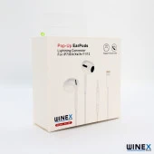 Winex JHL201 Pro3 Lightning Kablolu Kulaklık Beyaz - 4