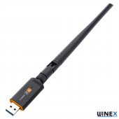 Winex 5Dbi Dual Band 2.4G+5G USB Wifi Adaptör Dongle AC 1200Mbps - 3