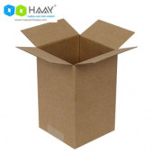 HAAY AMBALAJ 10x10x20cm Tek Oluklu Koli - Kraft ( 10 ADET) - 1