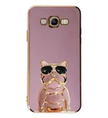 Smcase Samsung Galaxy J7 2015 Kılıf Standlı Kamera Korumalı Bulldog Silikon thumbnail 4