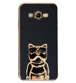 Smcase Samsung Galaxy J7 Core Kılıf Standlı Kamera Korumalı Bulldog Silikon - 1