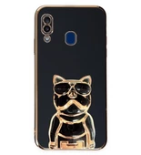 Smcase Samsung Galaxy A20 Kılıf Standlı Kamera Korumalı Bulldog Silikon thumbnail 1