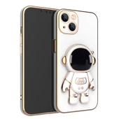 Smcase Apple iPhone 14 Plus Kılıf Standlı Kamera Korumalı Astronot Silikon thumbnail 1