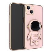 Smcase Apple iPhone 14 Plus Kılıf Standlı Kamera Korumalı Astronot Silikon thumbnail 4