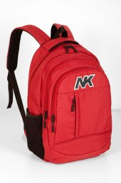 NK-9001 Kırmızı Okul Sırt Çantası - 1