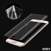 Samsung Galaxy J5 Pro Sadece Ön Hayalet Kılıflı Kesim Ekran Koruyucu Kaplama - 6