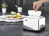 Rulopak Tekçek Mini Peçete Dispenseri Krom - 4
