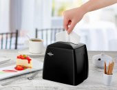 Rulopak Tekçek Midi Peçete Dispenseri Siyah - 1