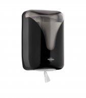 Rulopak Elite İçten Çekmeli Kağıt Havlu Dispenseri Perforesiz Siyah - 1