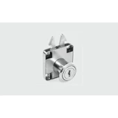 Marelli 202 SÜRGÜLÜ (sürme kapaklar için) kare çekmece (dolap, mobilya) kilidi - 1