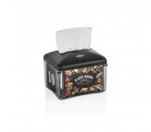 Rulopak Reklamlı Tekçek Mini Peçete Dispenseri Siyah - 2