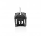 Rulopak Reklamlı Tekçek Mini Peçete Dispenseri Siyah - 4