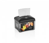 Rulopak Reklamlı Tekçek Mini Peçete Dispenseri Siyah - 10