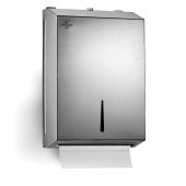 Rulopak Paslanmaz Z Katlama Kağıt Havlu Dispenseri 400Lü thumbnail 1