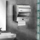 Rulopak Sensörlü Kağıt Havlu Dispenseri Paslanmaz 21 Cm - 6