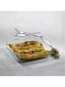 Paşabahçe 59024 Kare Borcam Fırın Kabı 31,8x28,3 cm - 1