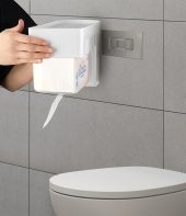Rulopak Multitask Tuvalet Kağıdı Dispenseri Beyaz - 8