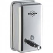 Rulopak Paslanmaz Sıvı Sabun Dispenseri 1000 ml (Mat - Yatay) 304 - 1