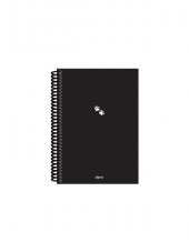 Orta Boy çizgili  Sert Kapaklı Desenli Kraft Defter 17 x 23 cm 100 yp - 5