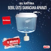 Lotto Filters  Su Arıtma Damacana Sebil Üstü Aparatı 8 Lt Kapasite 5 mt Hortumlu thumbnail 2