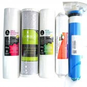 Lotto Filters Aqualine Su Arıtma Filtre Seti 5li Çift Spun 75 Gpd Vontron Membran - 1