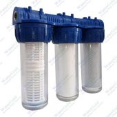 Sulook Daire Bina Girişi 3 Lü Kireç Önleyici Filtre thumbnail 1