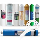 Su Arıtma Cihazı Filtre Seti LGKUNO Membranlı Aqualine 8 Aşamalı - 1