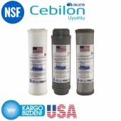 İhlas Aura Cebilon Uyumlu 5li Filtre Seti - USA - NSF - 3