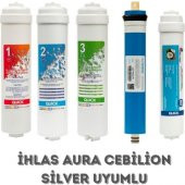 Aura Cebilon Silver Su Arıtma Cihazı Uyumlu 5Li Filtre Set thumbnail 1