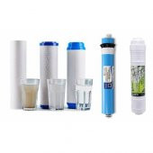 Reverse Osmosis Filtre Seti Full Takım 5 li Açık Kasa Model Su Arıtma Cihazı Uyumlu thumbnail 1