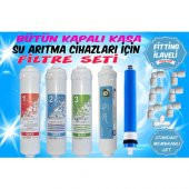 SUZUKI TECHNOLOGY  Inline Kapalı Kasa Tüm Su Arıtma Cihazlarına Uyumlu 5li Filtre Takımı thumbnail 1