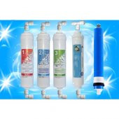 SUZUKI TECHNOLOGY  Inline Kapalı Kasa Tüm Su Arıtma Cihazlarına Uyumlu 5li Filtre Takımı thumbnail 2