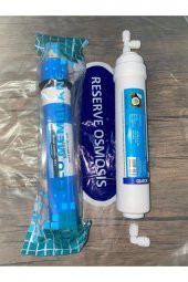 Su Arıtma Cihazı Membran Ve Tatlandırıcı Filtre Seti Dirsek Ve T Dahil (MEBRAN) (ANA FİLTRE) thumbnail 1
