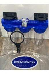 Su Arıtma Daire Girişi 3lü Koku,Tortu,Klor Önleyici Set thumbnail 1