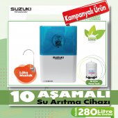 SUZUKI TECHNOLOGY 10 Aşamalı Su Arıtma Cihazı,Çevre ve Bütçe Dostu - 1