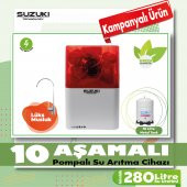 SUZUKI TECHNOLOGY 10 Aşamalı POMPALI Su Arıtma Cihazı,Çevre Dostu thumbnail 1