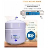 Sulook Aura Cebilon Uyumlu Su Arıtma Tankı Çelik 12 Litrensf Onaylı Filtre Hediyeli thumbnail 1