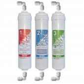 Quick Su Arıtma Cihazı Filtresi Kapalı Kasa 3lü Filtre Seti thumbnail 7