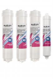 12 İnç Kapalı Kasa Su Arıtma Cihazı Tam Set (6 Filtre) Detoks Filtre thumbnail 2