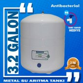 Reverse Osmosis Su Arıtma Deposu 3.2 Galon 12 Litre Tank Antibakterial thumbnail 2