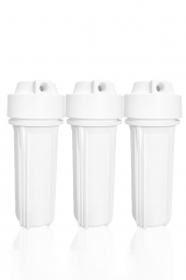 Açık Kasa Su Arıtma Cihazları İçin 3lü Housing Seti thumbnail 1