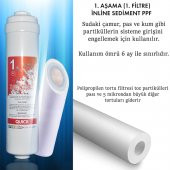 Kapalı Kasa Su Arıtma Cihazı Filtresi Inline Yıllık Seti thumbnail 4