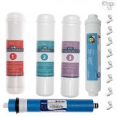 Lg Ihlas Aura Cebilon Plus Uyumlu Su Arıtma Cihazı 12 Inç Inline 5li Membranlı Filtre Seti thumbnail 1