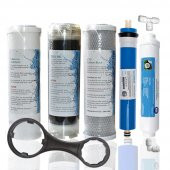 Reverse Osmosis Filtre Su Arıtma 5Li Set Membran Seçenekli thumbnail 1