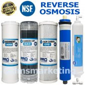 Reverse Osmosis Filtre Su Arıtma 5Li Set Membran Seçenekli thumbnail 2