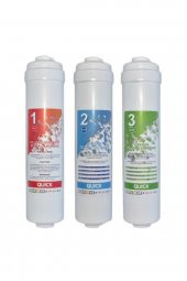 Çubuklu Inline 3 Lü Filtre Seti - 2