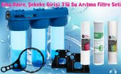 Şebeke Daire Bina Girişi Su Arıtma Sistemi 3Lü Süper Ekonomik Set - 4