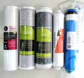 Su Arıtma Filtre Seti 5 Li Çift Karbon 75 Gpd Vontron Membran thumbnail 2